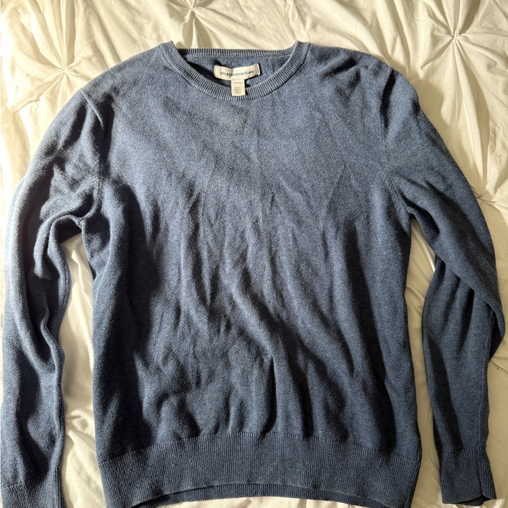 Men's Blue Sweater Crewneck